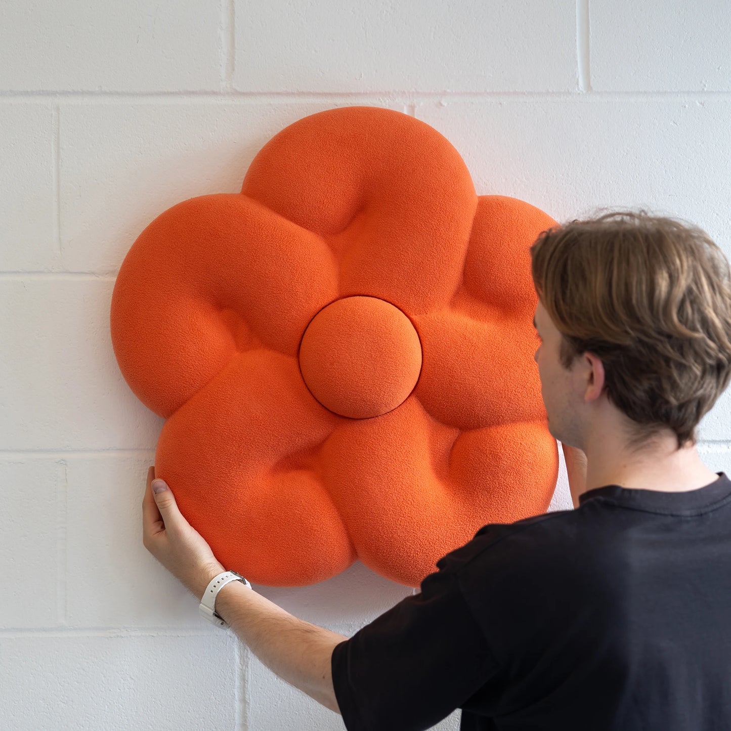 "THINKING OF U" RELIEF - ORANGE (LARGE)