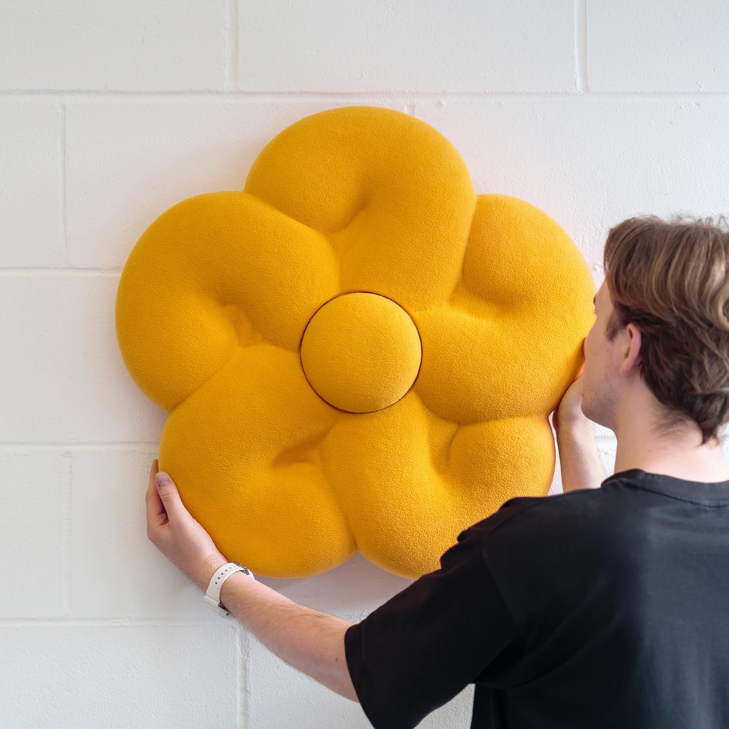 "THINKING OF U" RELIEF - YELLOW (LARGE)