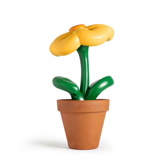 THINKING OF U SCULPTURE - YELLOW